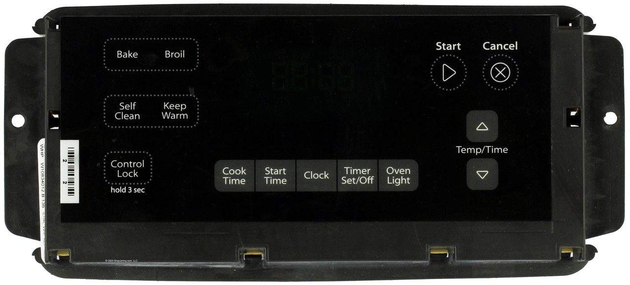 Oven W10834012 Control Board With Display 