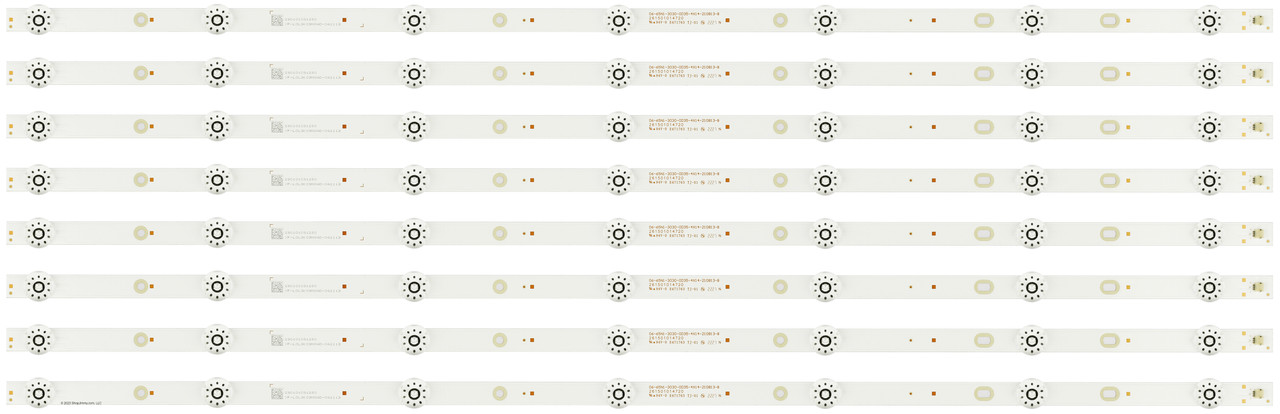 Element 261501014720 LED Backlight Strips (8) E4AA65R