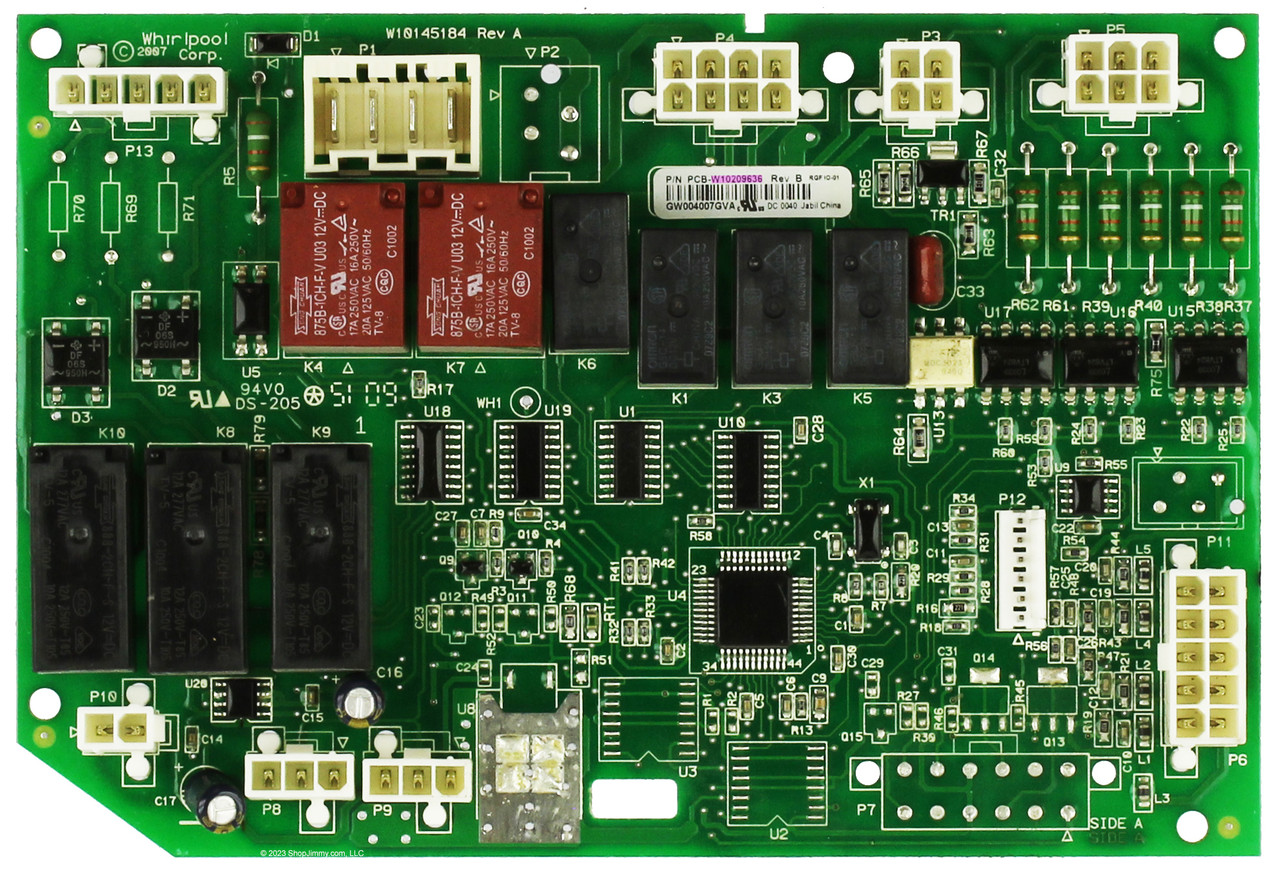 Kenmore Refrigerator WPW10209636 W10209636 Control Board