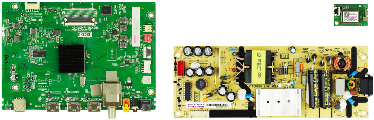 TCL 40S355 Complete TV Repair Parts Kit