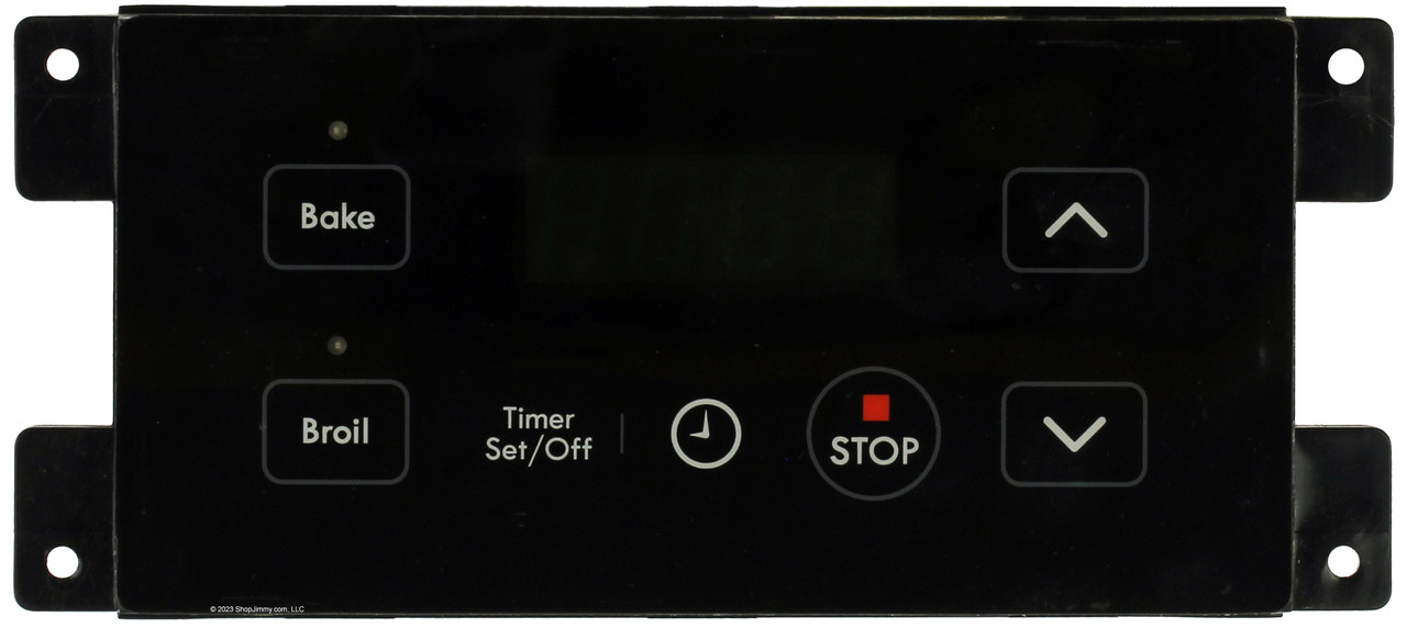 Electrolux Oven 316455430 Electronic Clock Timer ES105, Black Overlay