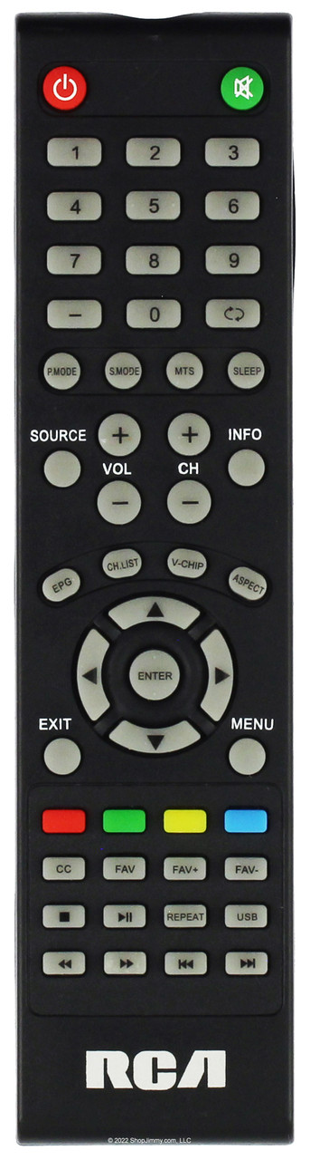 RCA Remote Control for RT4503 RTU4002-B RTU5540-B RTU5540-D RTU6549-C - NEW