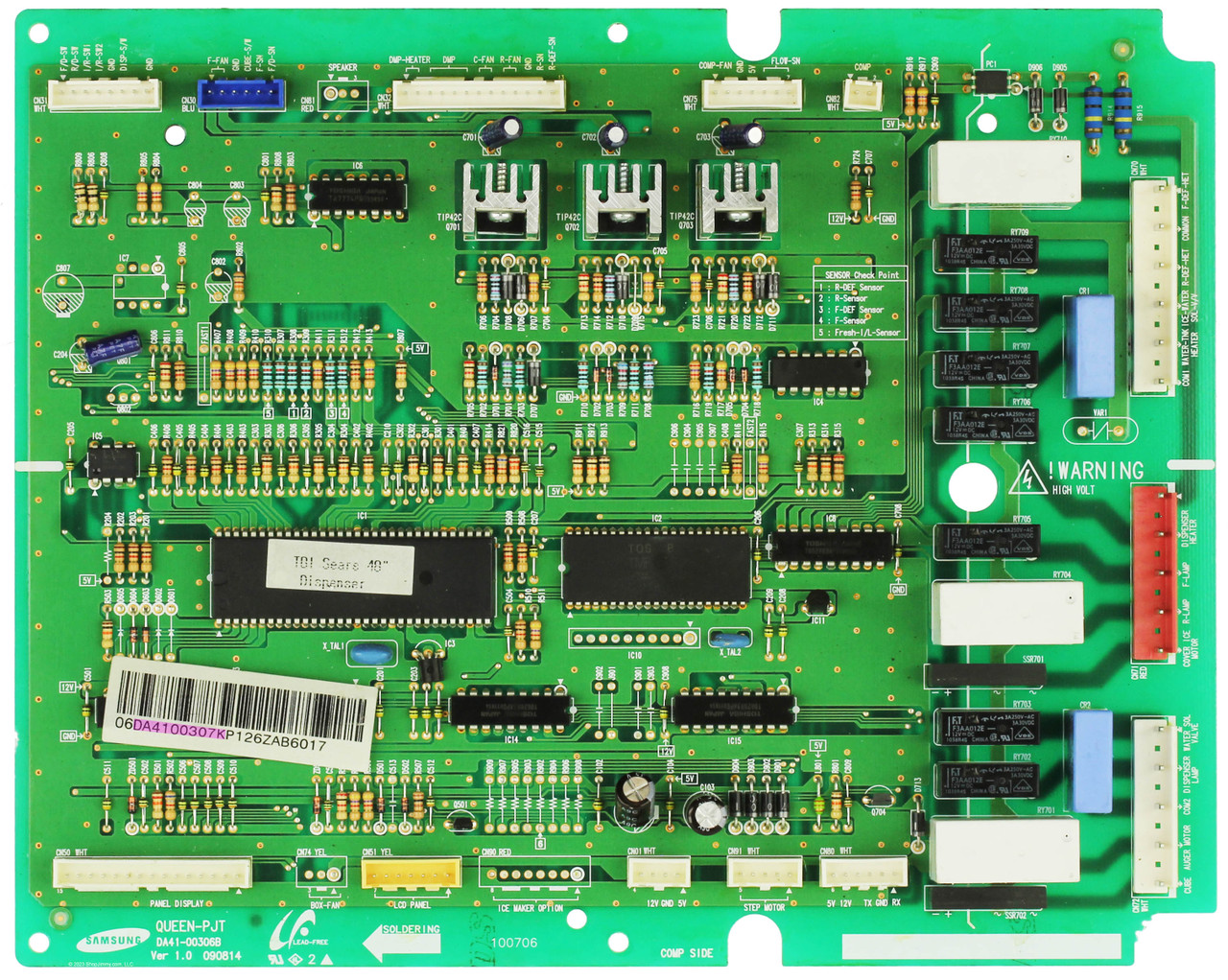 Samsung Refrigerator DA41-00307K Main Board