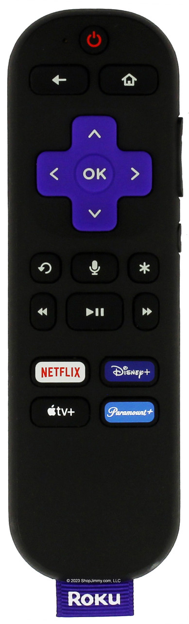 Roku 3226001305 Remote Control Netflix, Disney+, Apple, Paramount -- Open Bag