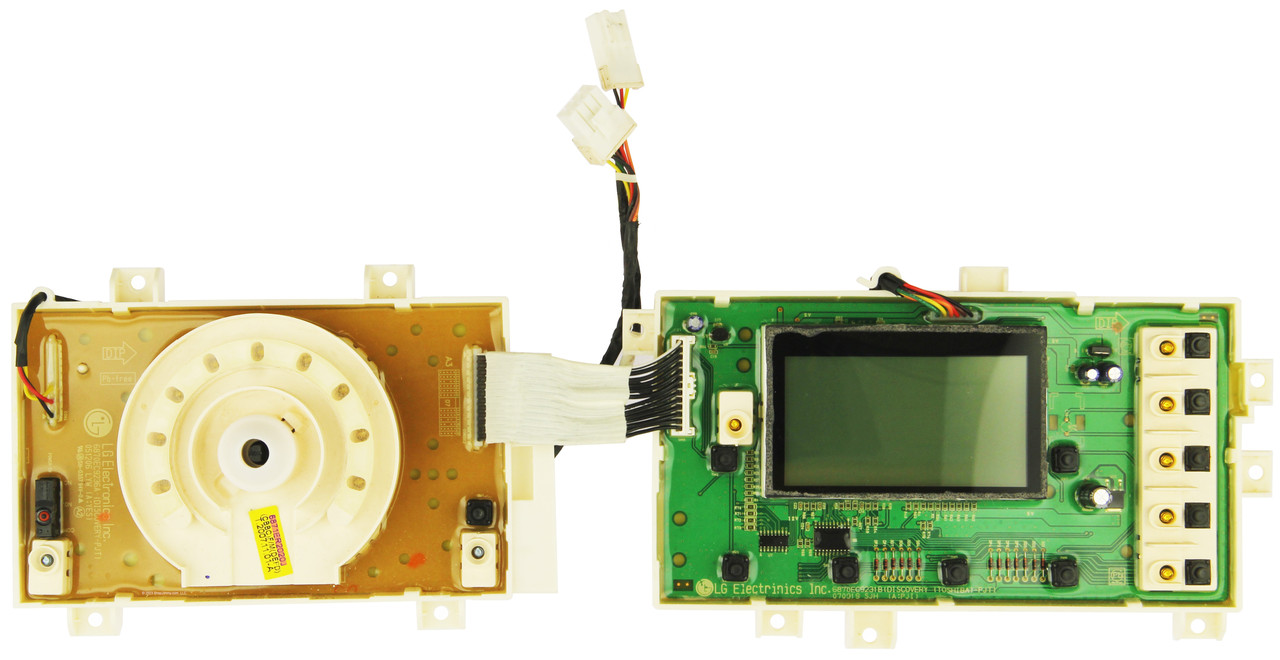 LG Washer 6871ER2020J Main Display Board Assembly 