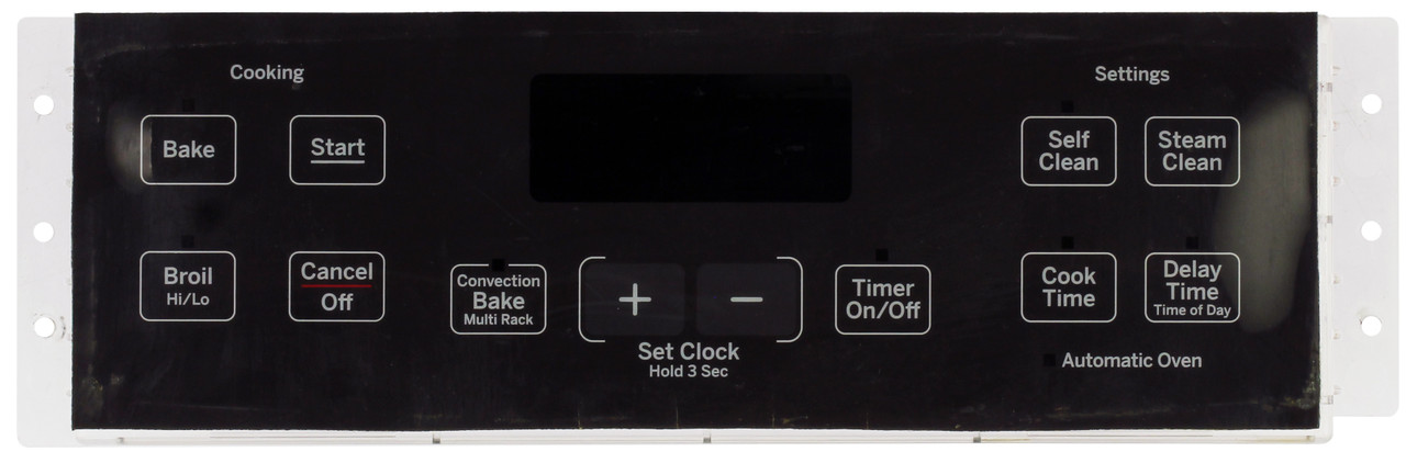 GE Oven WB27K10454 164D8450G039 Control Board  - Gray Overlay