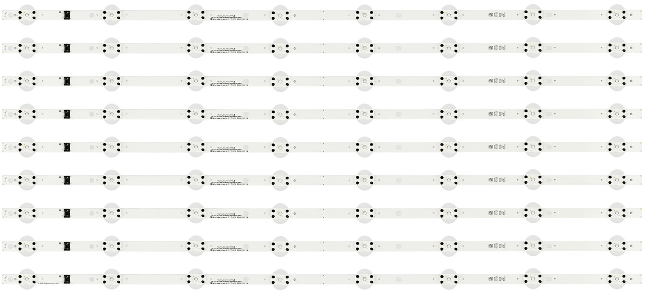 LG EAV65035001 LED Backlight Strips (9) 75UQ7070ZUD