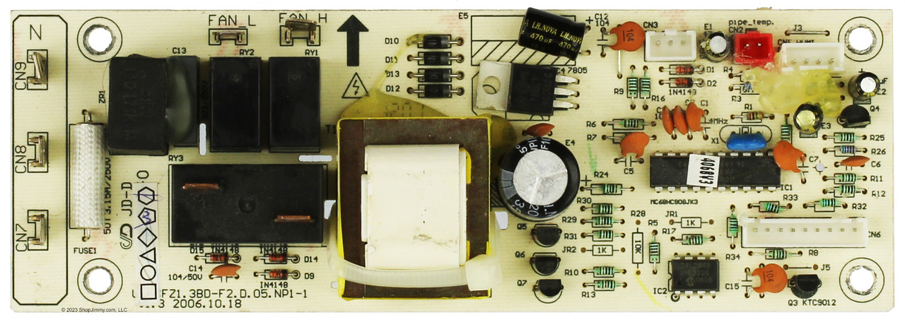 GE Dehumidifier AHM65LKM1 Power Board
