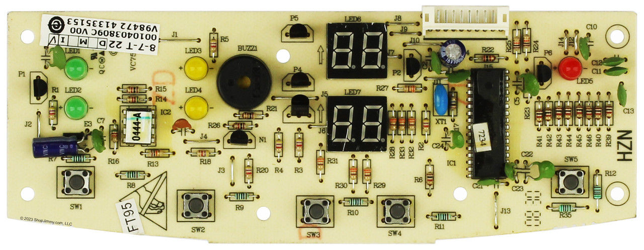 Haier Dehumidifier A0010403809CA AC-5210-138 Power Board