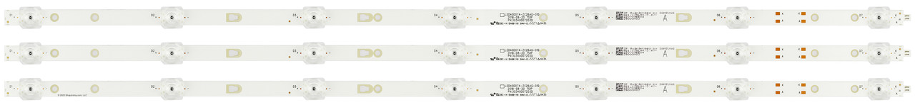 JVC 30340007203 LED Backlight Strips (3)