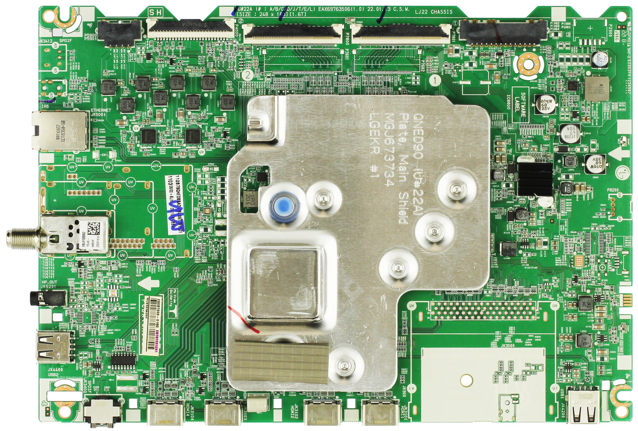 LG EBT67331201 Main Board for 75QNED85AQA.BUSGLJR