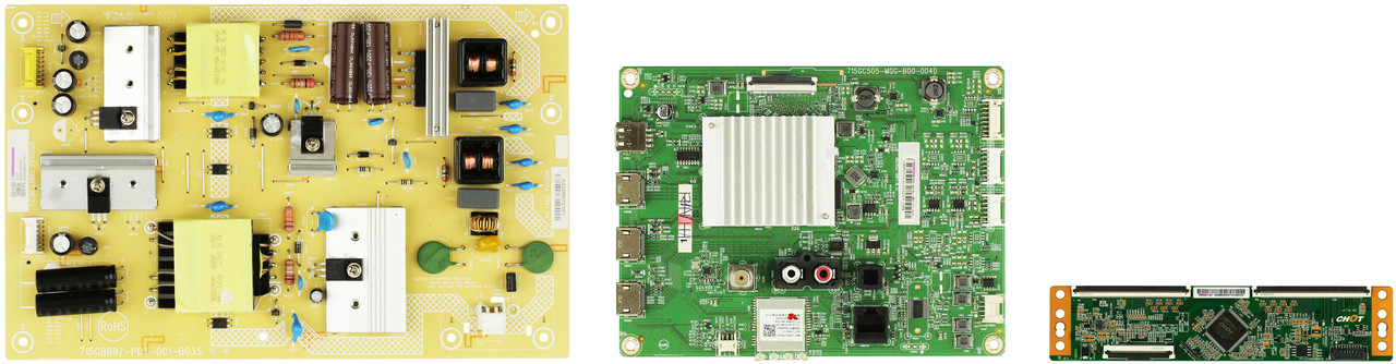 Vizio V585M-K01 (LTYHM7MY) Complete LED TV Repair Parts Kit