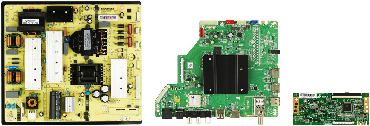 RCA RWOSU6547-B Complete LED TV Repair Parts Kit Version 2