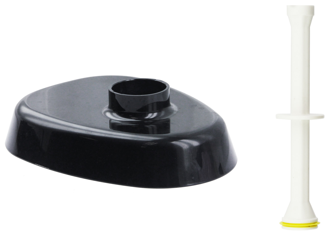 Omega Food Tamper and Tray PPLUNG878 PHPPR878B for Cold Press Juicer