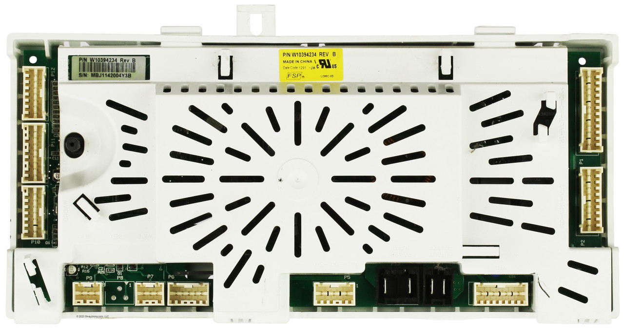 Whirlpool Washer W10394234 Control Board