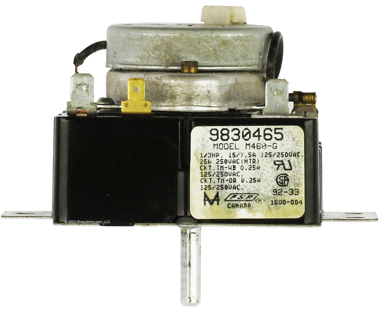 Whirlpool Dryer 9830465 Timer