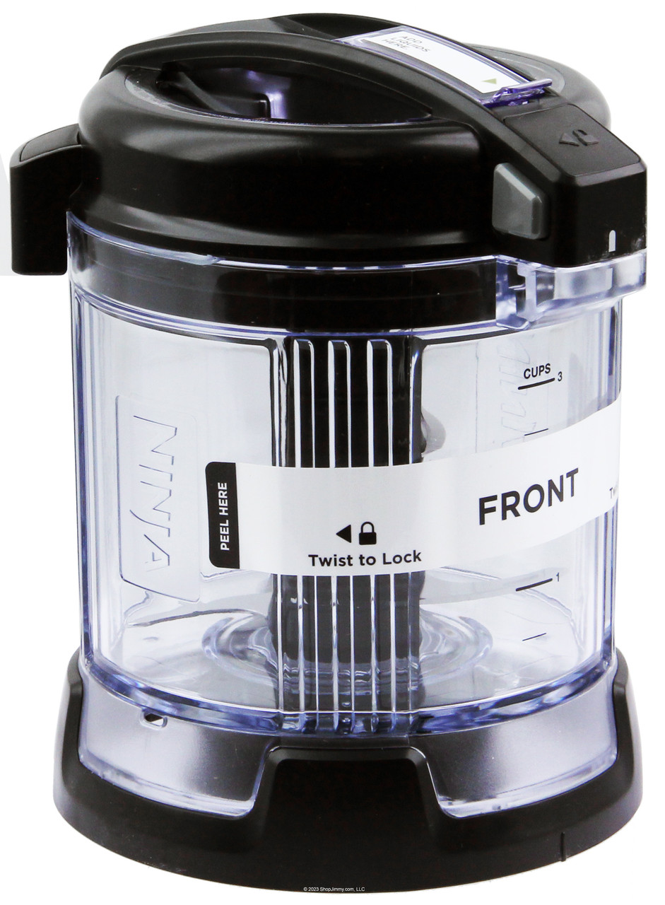 Ninja Blender Spiralizer Bowl with Blade and Lid NN210Q NN210C Renewed