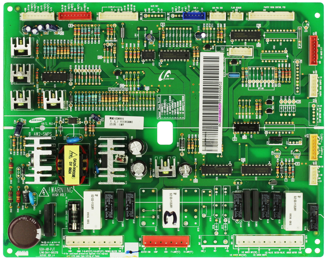 Samsung Refrigerator DA41-00651M Main Board