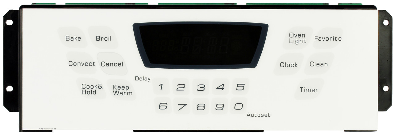 Whirlpool Oven 8507P194-60 Display Control Board - White Overlay