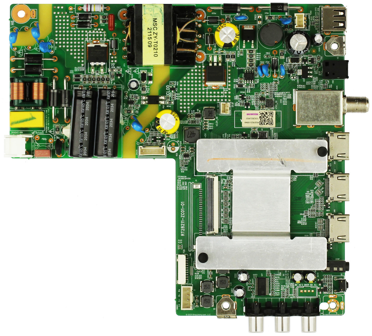 Onn 515C28211M10 M21140-MT Main Board/Power Supply for 100069992
