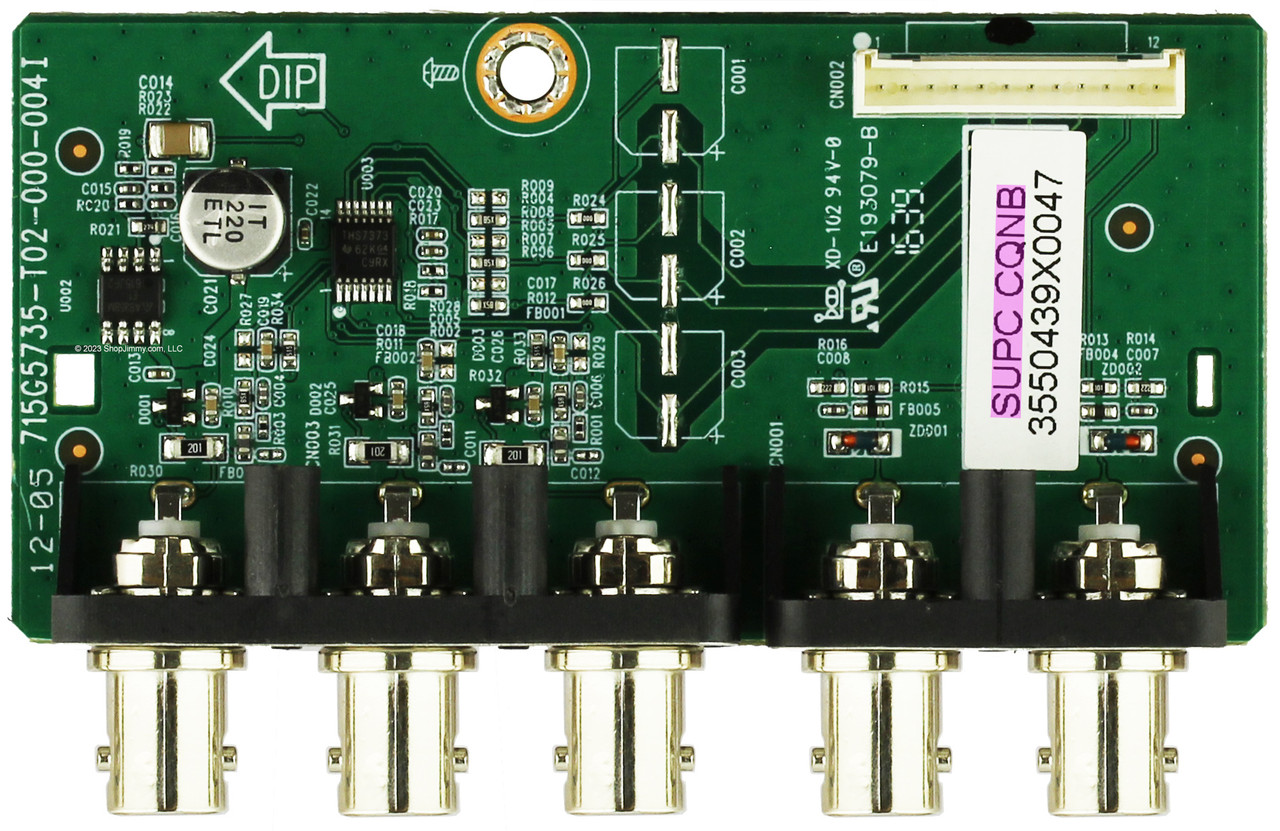 NEC SUPC-CQNB Side A/V Board for V552