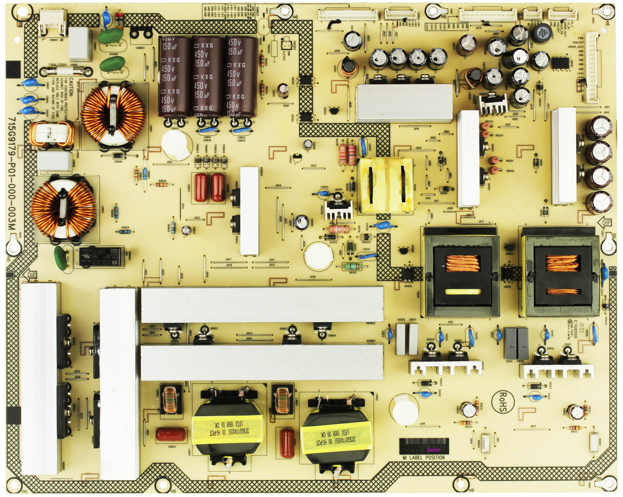 NEC H2457AAE Power Supply Board for V864Q Monitor