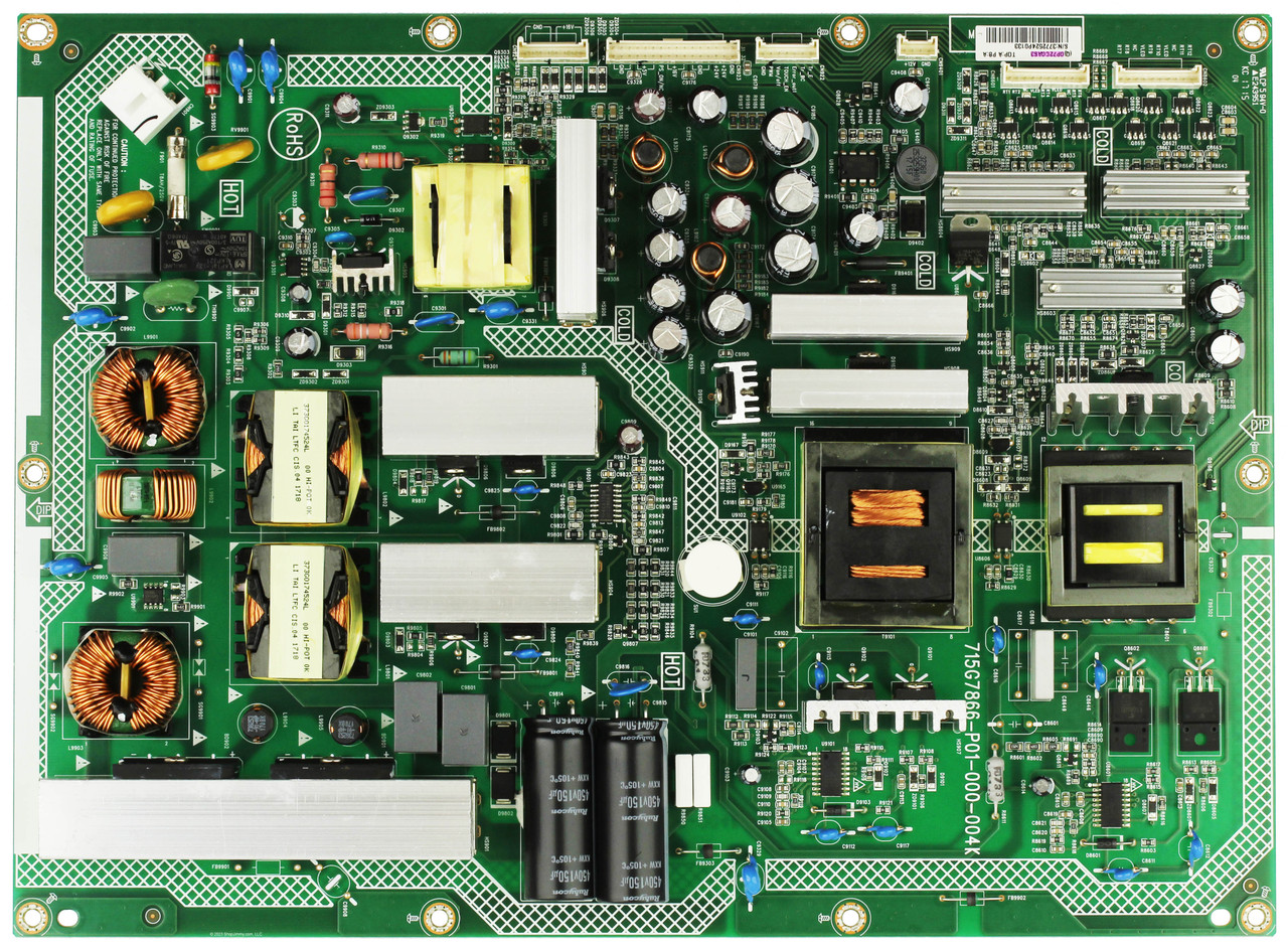 NEC GP72CGAS3 Power Supply/LED Driver Board for P404