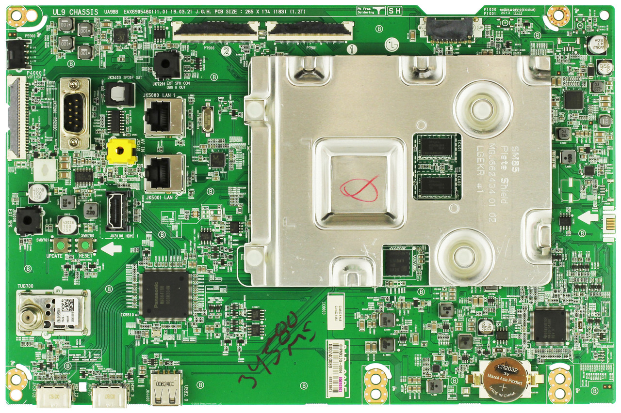 LG EBU65810101 Main Board for 49UT640S0UA