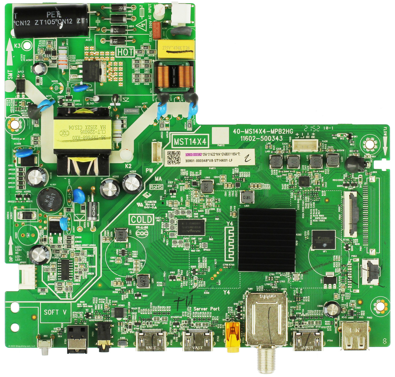 TCL 30800-000382 Main Board/Power Supply for 32S331