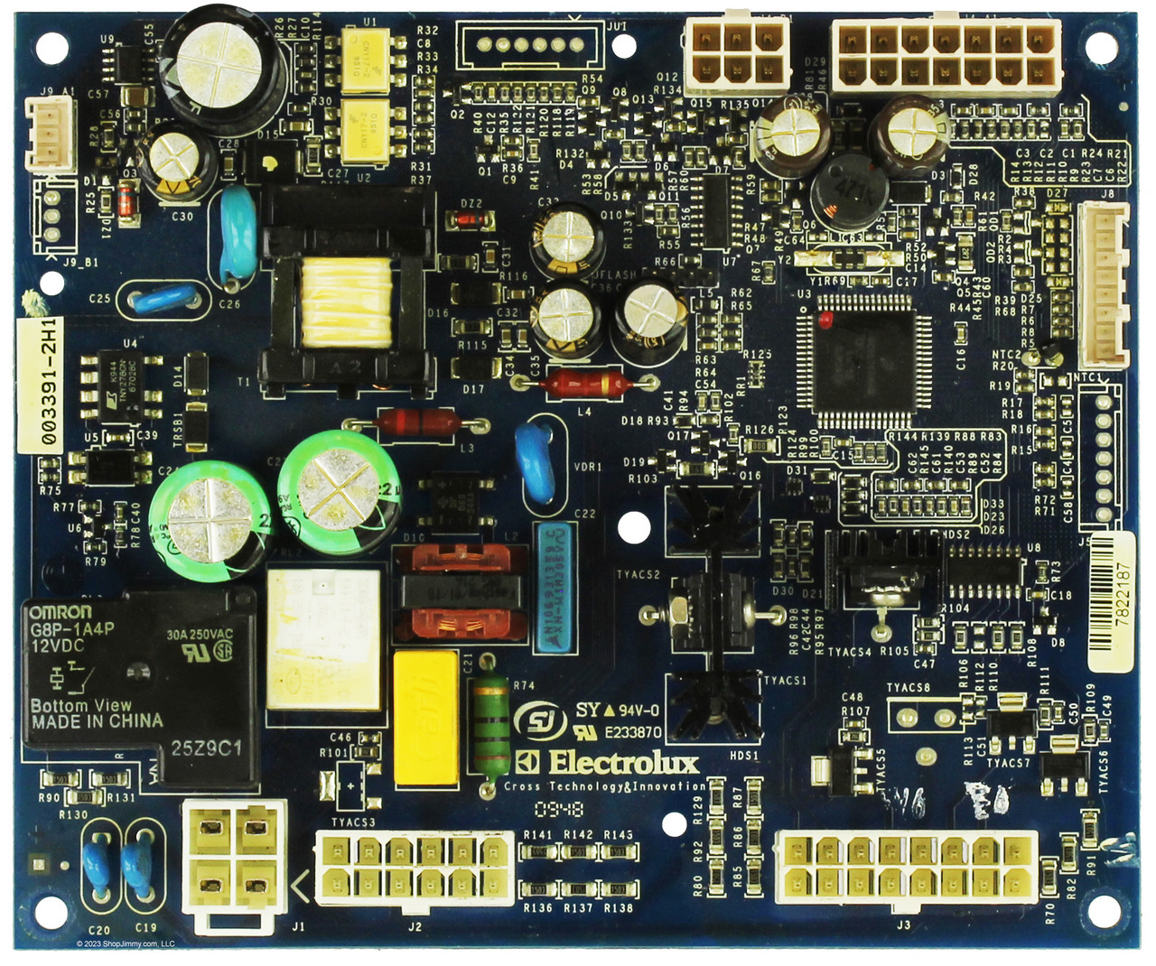Frigidaire Refrigerator 5303918525 003391-2H1 Main Board