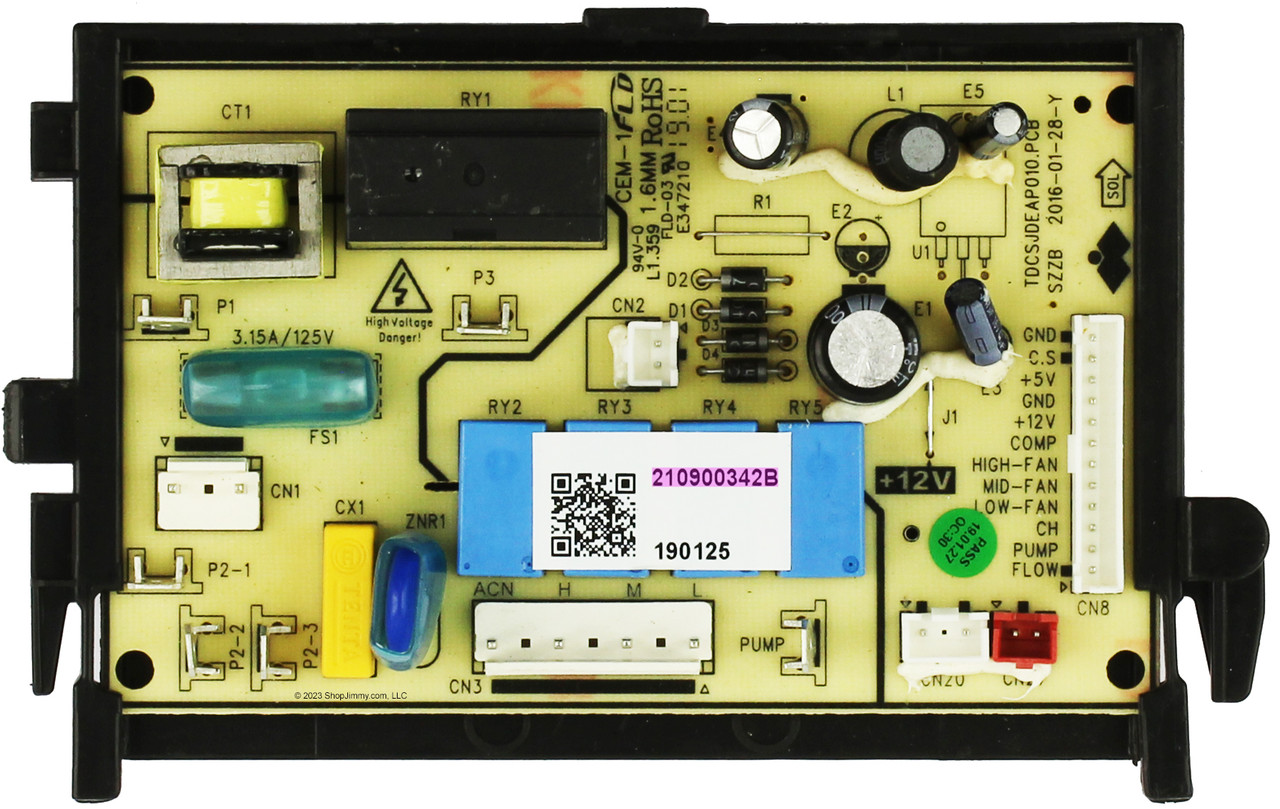 Air Conditioner 210900342B Control Board