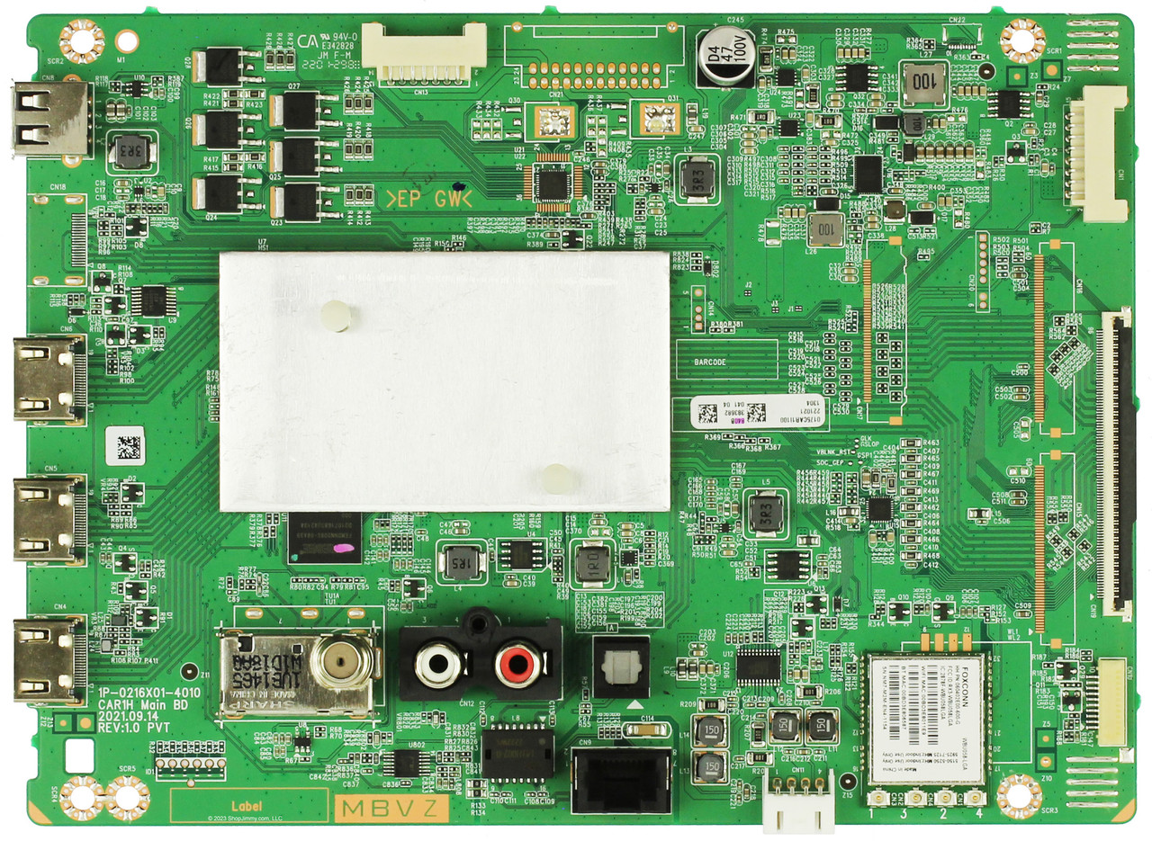 Vizio Y8389840C Main Board for V755M-K03 (LFTVN2LY Serial)
