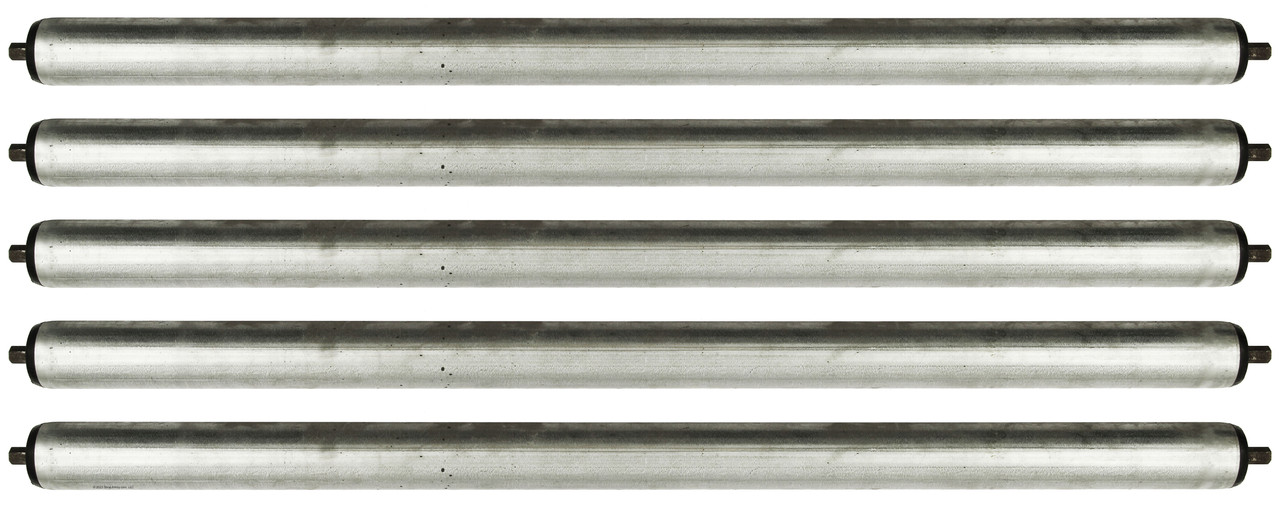 Interroll Universal Conveyor Roller 1700 Series 50 x 1.5 Steel Tube - 5 Pack