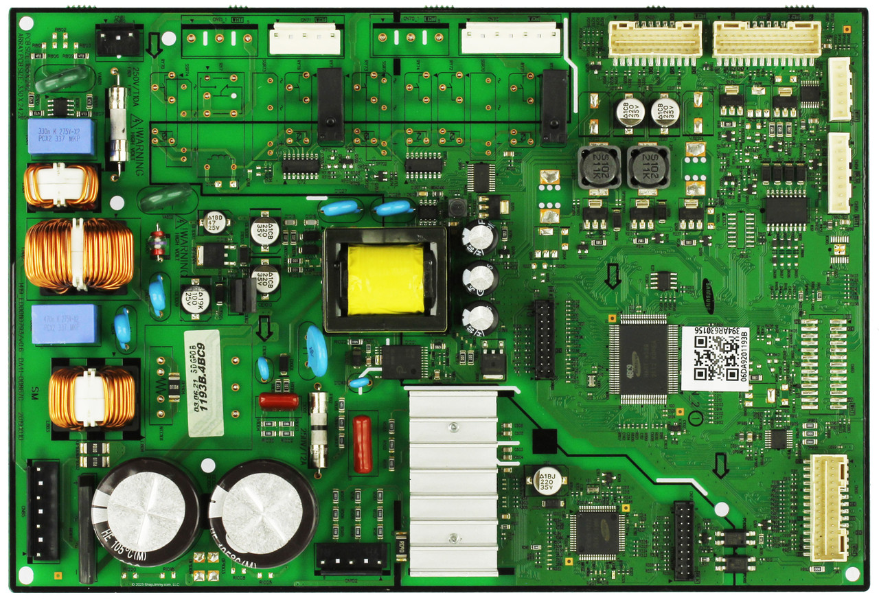 Samsung Refrigerator DA92-01193B Main Board