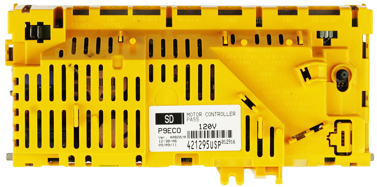 Fisher & Paykel Washer 421295USP Control Board