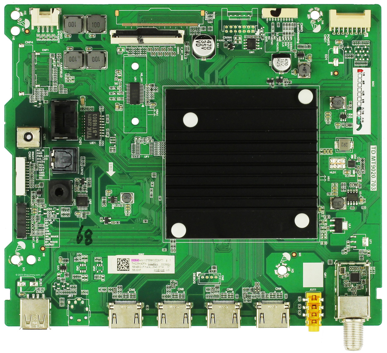 Hisense Main Board 330645 330565 for 58U6HF