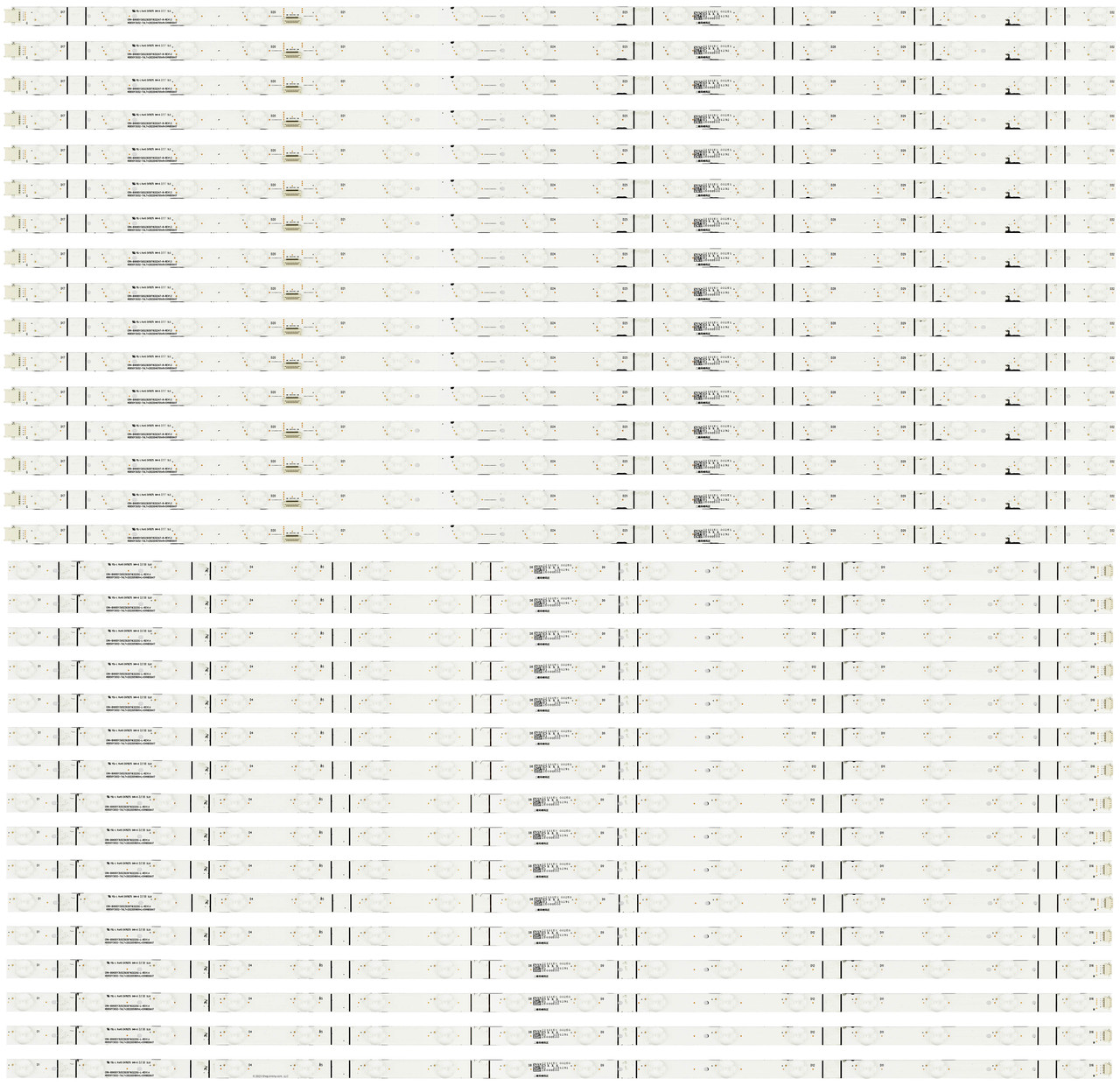 Hisense SVH850A17 HD850Y3U52 LED Backlight Strips (32) 85U7H
