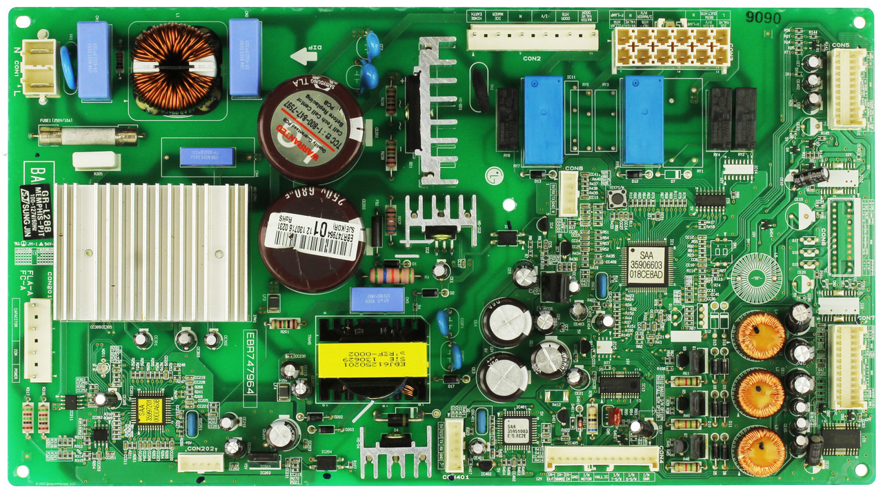 LG Refrigerator EBR74796401 Main Board