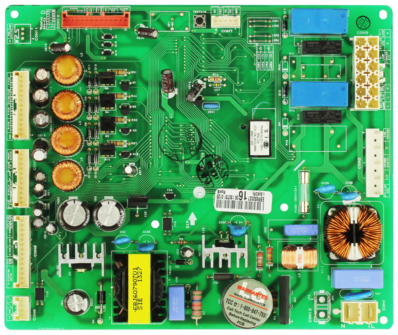 LG Refrigerator EBR65002716 Main Board