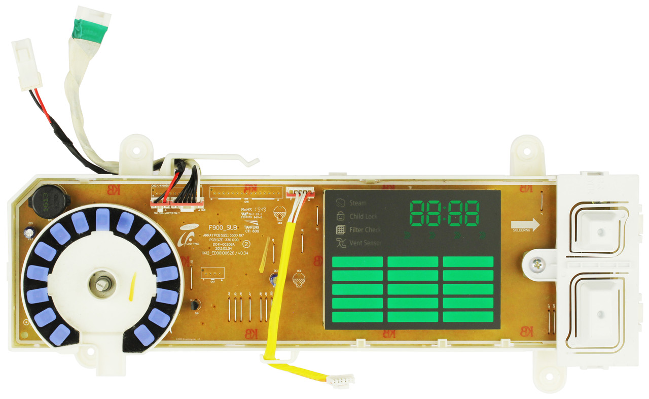 Samsung Dryer DC92-01309B Main Control Board