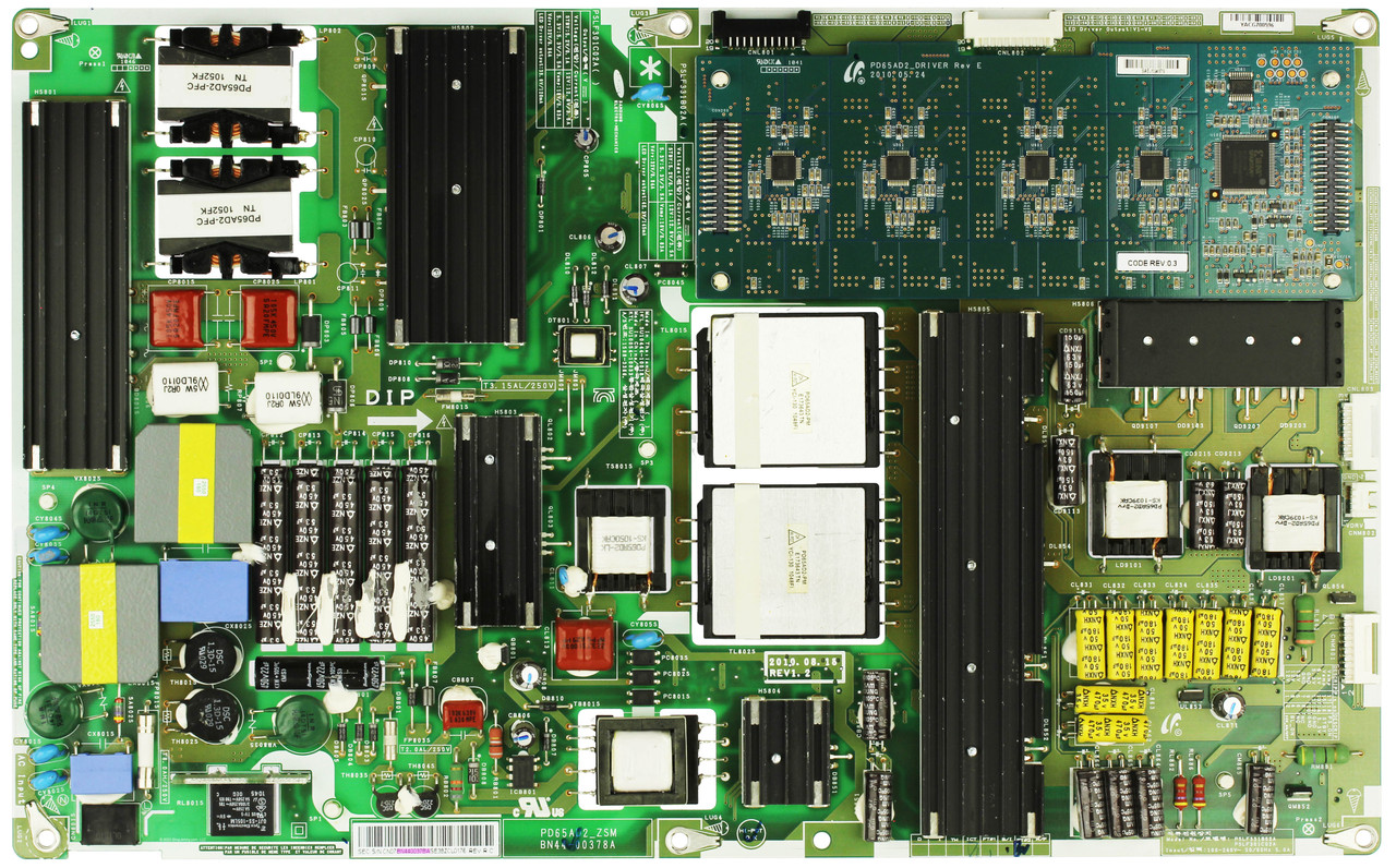 Samsung BN44-00378A Power Supply / LED Board