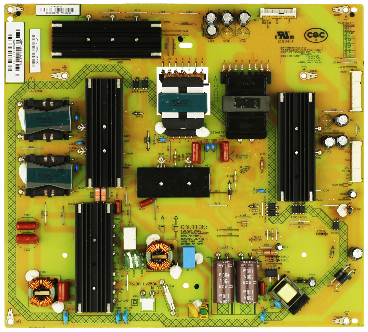 FSP336-3F01 9OC3360200 Power Supply/LED Driver Board