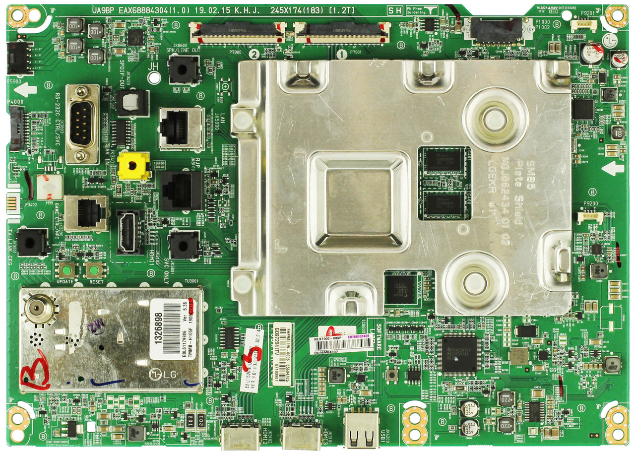 LG EBT66101405 Main Board for 55UT570H0UA.AUSYLKR