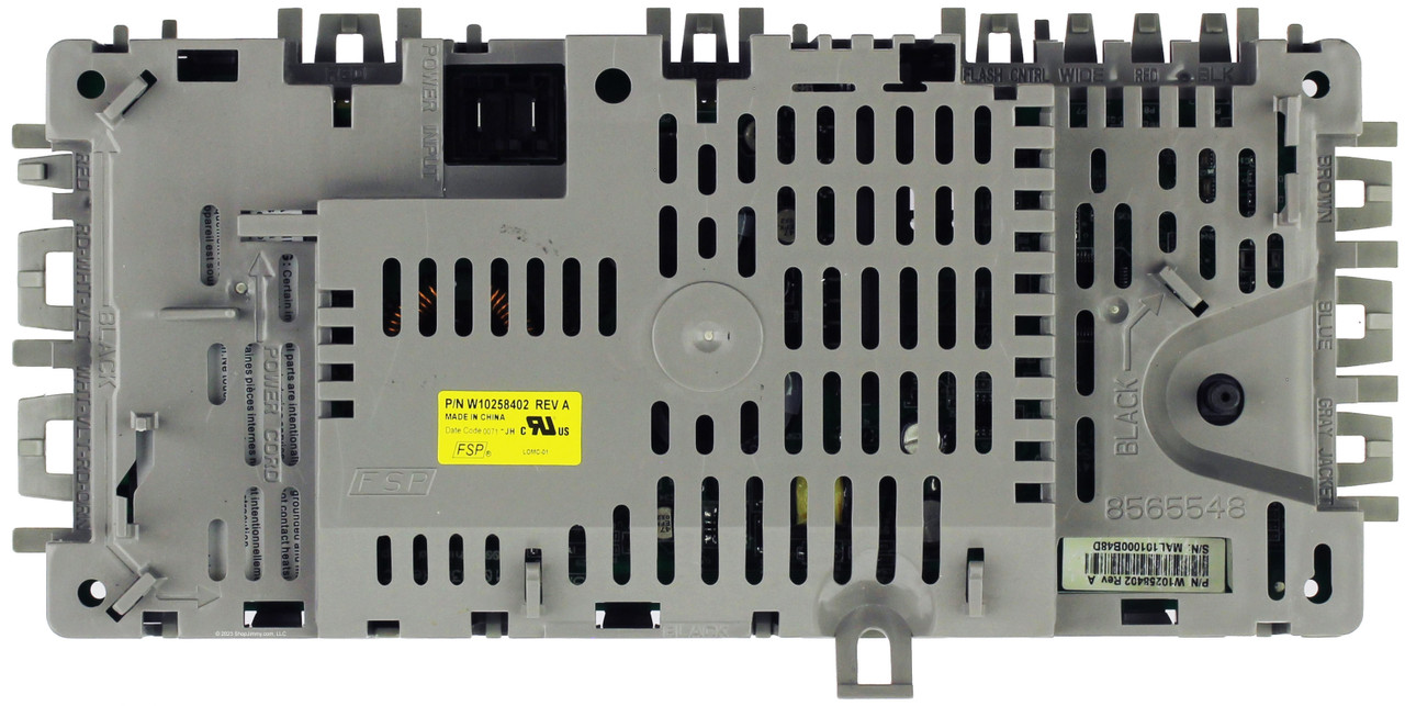 Whirlpool Washer WPW10258402 W10258402 Control Board 
