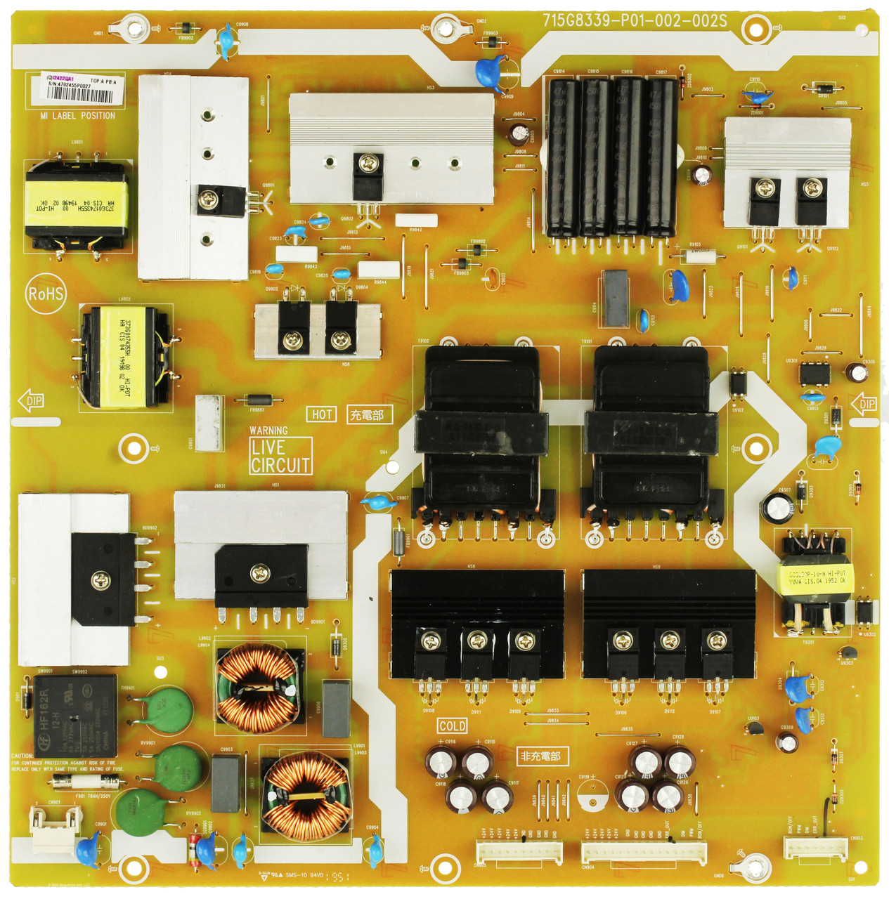 Panasonic ADTVGI2422QA1 Power Supply for TH-98SQ1W