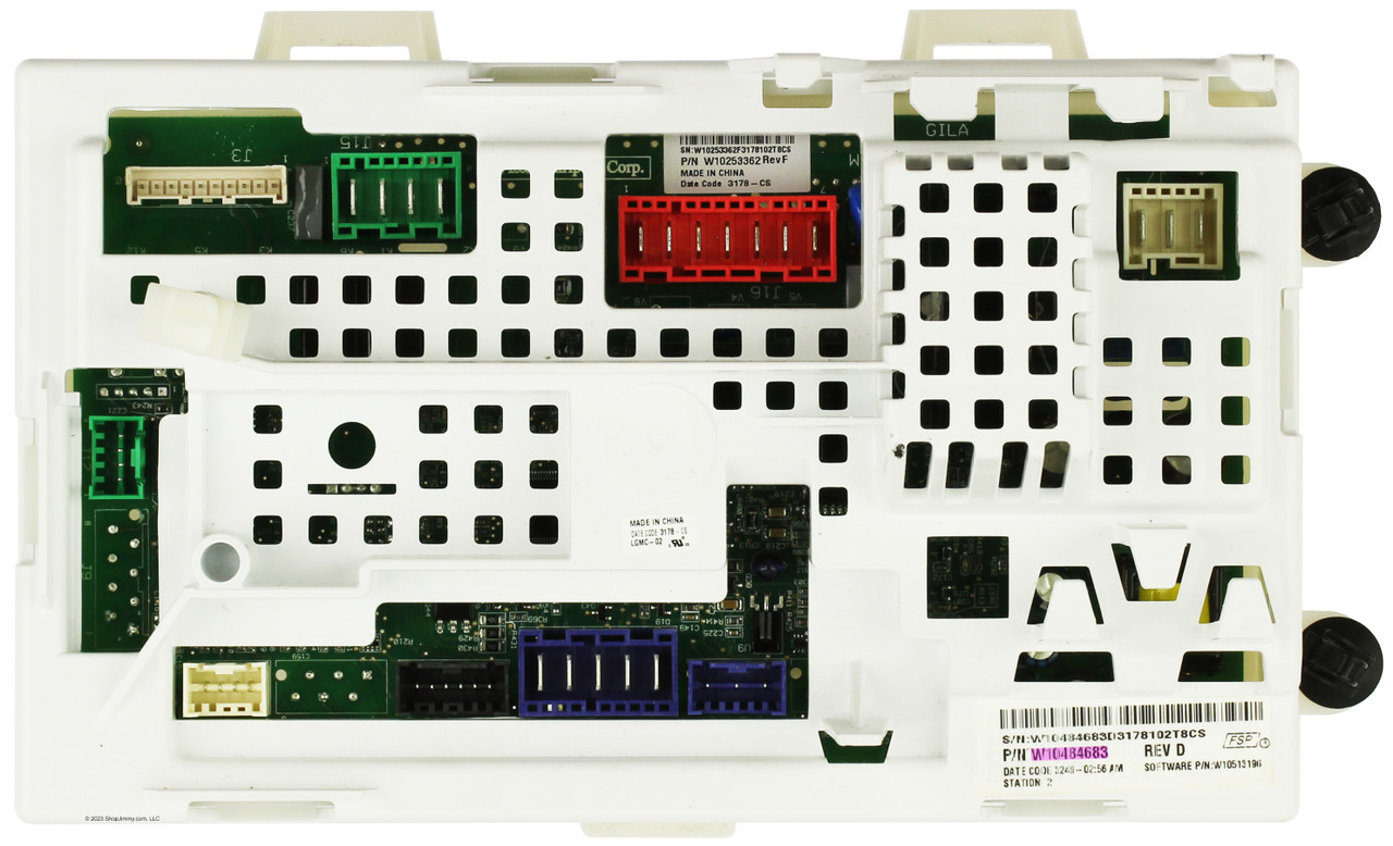 Amana Inglis Washer W10484683 Control Board