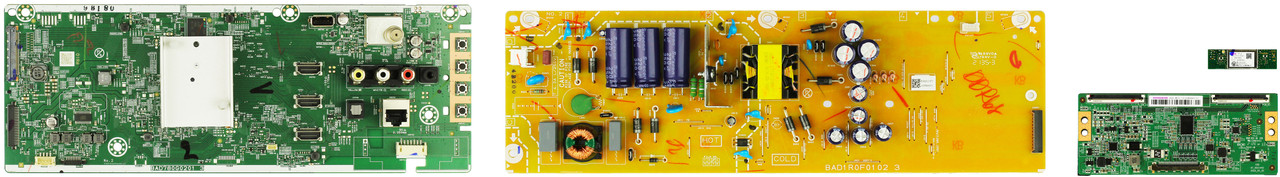 Philips 55PFL5766/F7 (ME6 serial) Complete LED TV Repair Parts Kit