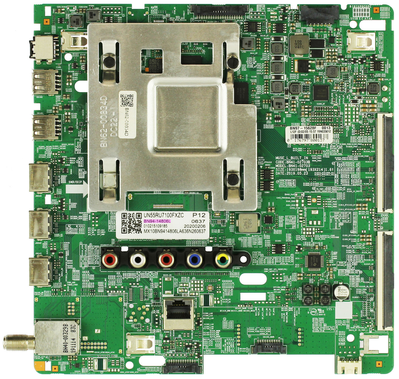 Samsung BN94-14806L Main Board for UN55RU7100FXZA (Version CA02)