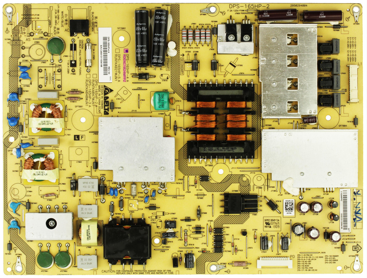Sharp RDENC1024MPPZ Power Supply Unit PNE-602