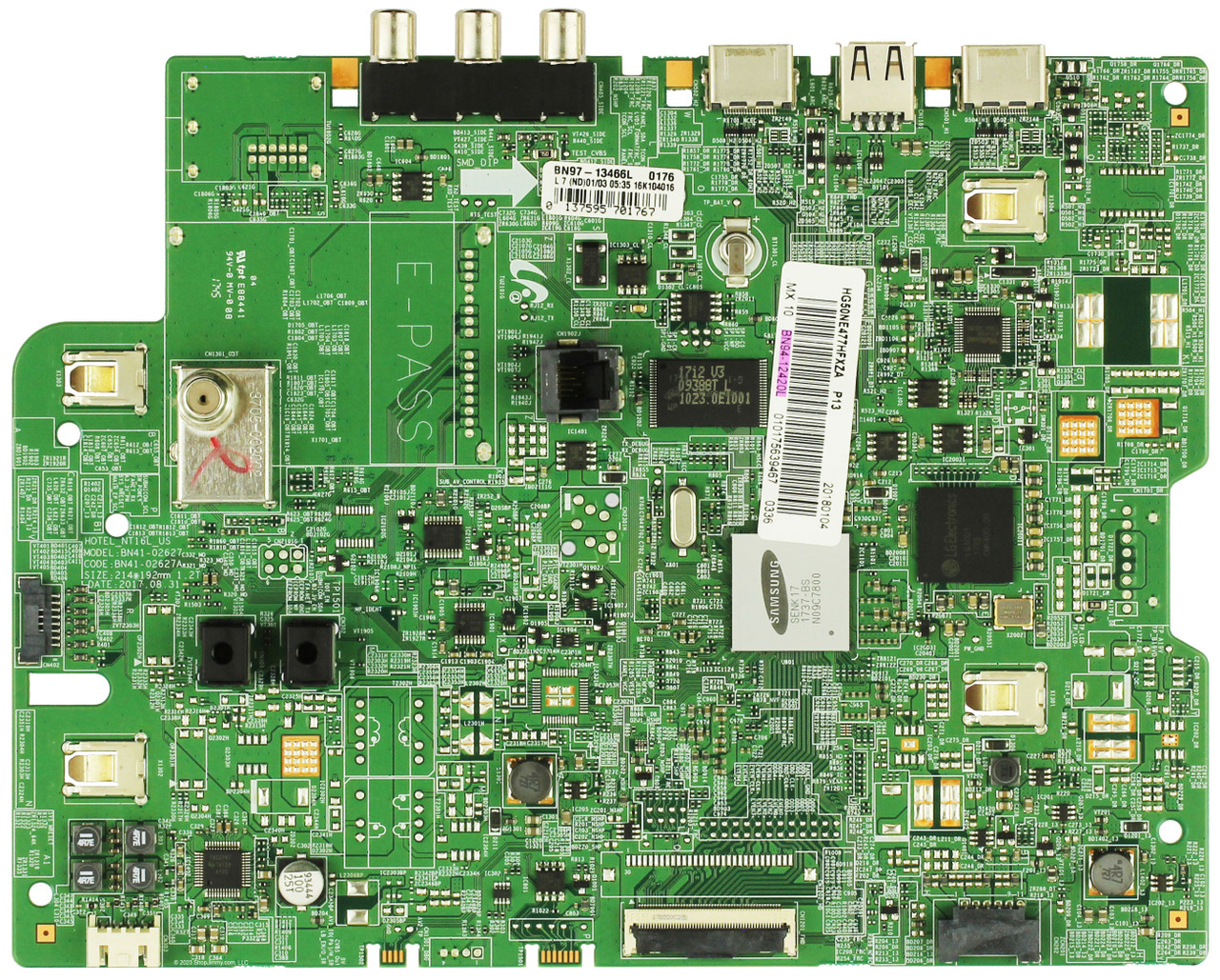Samsung BN94-12420L Main Board for HG50NE477HFXZA
